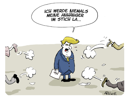 Cartoon: Trump macht weiter (medium) by FEICKE tagged usa,donald,trump,republikaner,wahl,skandal,video,usa,donald,trump,republikaner,wahl,skandal,video