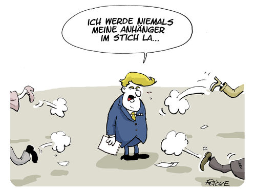 Trump macht weiter