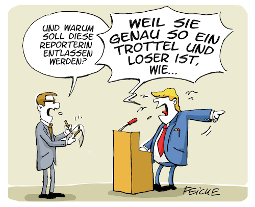 Trump und Trottel Trump und Trottel