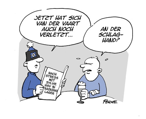 Cartoon: Van der Vaart (medium) by FEICKE tagged van,der,vaart,fussball,rafel,sylvie,hsv,trennung,schlag,silvesternacht,scheidung,van,der,vaart,fussball,rafel,sylvie,hsv,trennung,schlag,silvesternacht,scheidung