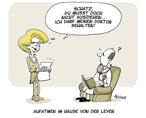 Von der Leyen behält den Doktor