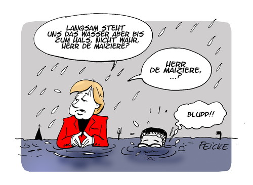Wasser bis zum Hals Wasser bis zum Hals