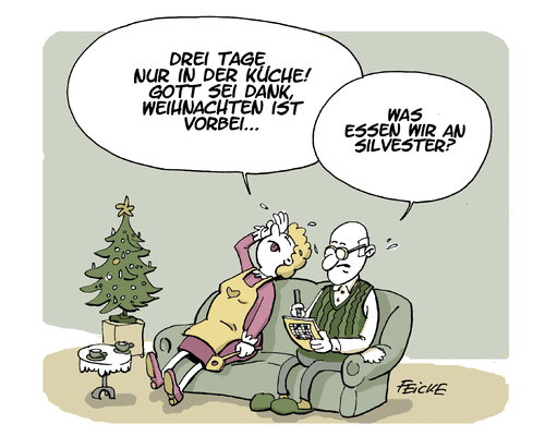 Weihnachten endlich vorbei!