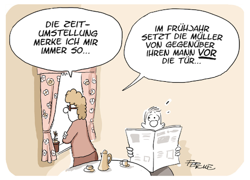 Zeitumstellung merken Zeitumstellung merken