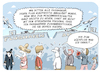 Cartoon: Flughafenchaos (small) by FEICKE tagged flugreise,flug,flughafen,airpot,chaos,streik,absagen