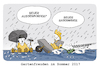 Cartoon: Gartenfreuden 2017 (small) by FEICKE tagged regen