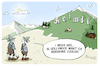 Cartoon: Heimat Hollywood (small) by FEICKE tagged heimat,bayern,csu,hollywood,los,angeles,film,wahrzeichen