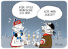 Cartoon: HSV St Pauli Neujahrswunsch (small) by FEICKE tagged hsv,hamburg,sportverein,fc,st,sankt,pauli,aufstieg,fan,bundesliga,zwei,fussball,fußball