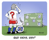 Cartoon: Quo vadis HSV (small) by FEICKE tagged hamburger,sportverein,hsv,fußball,fussball,hauptversammlung,reform,abstimmung,zeitbombe,greuther,fürth,lasogga,vaart,bundesliga,abstieg,relegation,liga,slomka,absteiger,abstiegsplatz,cartoon,comic,karikatur,witz