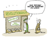 Cartoon: Reformhaus (small) by FEICKE tagged reform,revolution,reformhaus,öko,bio