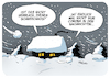 Cartoon: Schneechaos (small) by FEICKE tagged feicke,schnee,chaos,wetter,unwetter,nachrichten,unfall,corona