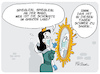 Cartoon: Schneewittchen Corona (small) by FEICKE tagged märchen,grimm,corona,spiegel