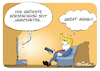 Cartoon: Trump Börsencrash (small) by FEICKE tagged trump,usa,börse,zölle,handel