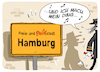 Cartoon: Udo Lindenberg Ehrenbürger 1 (small) by FEICKE tagged hamburg,ehrenbürger,udo,lindenberg,musiker