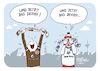 Cartoon: Und jetzt das Derby HSV FCSP (small) by FEICKE tagged hamburg,hamburger,sportverein,hsv,fc,st,sankt,pauli,fußball,bundesliga,derby,fcsp