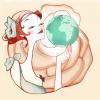 Cartoon: Planet (small) by Enita tagged illustration,digital,art,acad,canada,alberta,calgary,wacom,photoshop