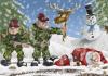 Cartoon: Suspicious Devices (small) by jonmoss tagged paratroopers,christmas,cartoon