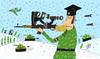 Cartoon: sniper science (small) by Sergei Belozerov tagged sniper,rifle,war,army,microscope