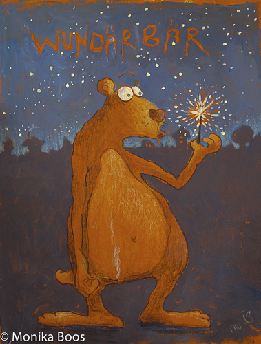 Cartoon: Wundär Bär (medium) by monika boos tagged bär,bear,wonder