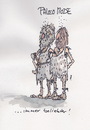 Cartoon: immer beliebter Paleo (small) by monika boos tagged paleo,mode,fashion,steinzeit,fell,stone,age