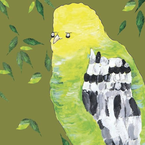 Cartoon: budgerigar (medium) by jannis tagged animal