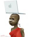 Cartoon: iAfrica (small) by Elkin tagged 010