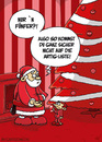 Cartoon: Artig (small) by mil tagged nikolaus rute nikolaustag liste gut artig böse strafe bestechung ärger weihnachtszeit weihnachten kind wunsch