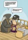 Cartoon: Der Fan (small) by mil tagged tod henker fan mil