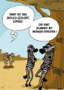 Cartoon: Die Zebra Frage (small) by mil tagged zebra,schwarz,weiss,cool,gangsta,graffiti,forscher,tier