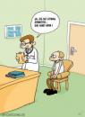 Cartoon: Ernste Diagnose (small) by mil tagged arzt,diagnose,krankheit,mil