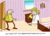 Cartoon: Hans-Helmut trifft Gott (small) by mil tagged gott hans helmut begegnung cartoon mil