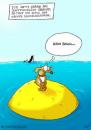 Cartoon: Insel Fifi (small) by mil tagged insel,hund,fifi,unglück,mil,