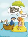 Cartoon: Insel Machos (small) by mil tagged cartoon,insel,macho,mann,frau,mil