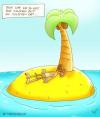 Cartoon: Insel Pech (small) by mil tagged cartoon,insel,pech,mil