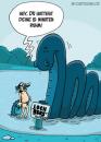 Cartoon: Loch Alfred (small) by mil tagged monster,ungeheuer,loch,ness,nessie,alt,neu,ruhm,legende,ablösung,attraktion,alfred