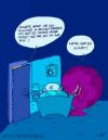 Cartoon: Monster (small) by mil tagged cartoon,monster,kind,mil