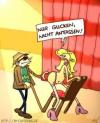 Cartoon: Nur Gucken (small) by mil tagged cartoon,blind,strip,mil