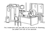 Cartoon: Introvert (small) by Vhrsti tagged introvert,doctor,patient,wardrobe,psychiatrist,psychiatric