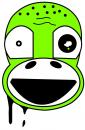 Cartoon: Monki Funk Logo (small) by Cris Urban tagged funk