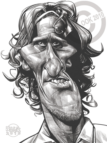 Cartoon: Diego Forlan (medium) by Russ Cook tagged karikaturen,karikatur,zeichnung,cook,russ,photoshop,cintiq,wacom,digital,drawing,caricature,soccer,striker,cup,world,football,uruguay,forlan,diego