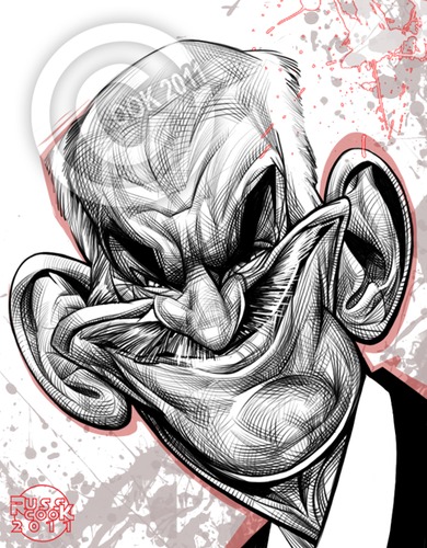 Cartoon: George Papandreou (medium) by Russ Cook tagged cintiq,leader,premier,politics,minister,prime,european,euro,greece,photoshop,wacom,digital,virtual,pencil,cartoon,drawing,zeichnung,illustration,kairikaturen,karikatur,caricature,cook,russ,papandreou,george