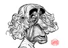 Cartoon: Ibrahim Tapa (small) by Russ Cook tagged ibrahim,tapa,caricature,russ,cook,drawing,karikartur