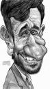 Cartoon: Mahmoud Ahmadinejad (small) by Russ Cook tagged caricature,russ,cook,president,karikatur,karikaturen,zeichnung,mahmoud,ahmadinejad,iran,iranian,persia,persian,politics,political,leader