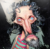 Cartoon: Vincent Gallo Caricature (small) by Russ Cook tagged vincent,gallo,digital,sketchbook,pro,caricature,portrait,illustration,gstar,warp,records,jean,michel,basquiat,arizona,dream,prince,vince,brown,bunny,new,york,buffalo66,palookaville,buffalo,66,cartoon