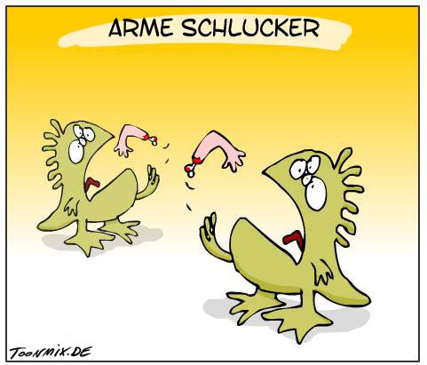 Cartoon: Arme Schlucker (medium) by Toonmix tagged arme,schlucker