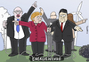 Cartoon: Energiewende (small) by Toonmix tagged merkel,gabriel,altmaier