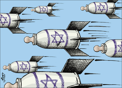Cartoon: war (medium) by samir alramahi tagged gaza,palestine,war,israel,arab,ramahi