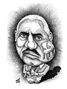 Cartoon: Ali Abdullah Saleh of Yemen (small) by samir alramahi tagged yemeni,president,ali,abdullah,saleh,yemen,qat,arab,ramahi,cartoon,spring