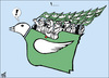 Cartoon: Arab summit - Libya (small) by samir alramahi tagged peace dove map arab summit libya qaddafi occupied jerusalem palestine ramahi cartoon