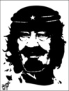 Cartoon: che king (small) by samir alramahi tagged che king arab spring ramahi cartoon